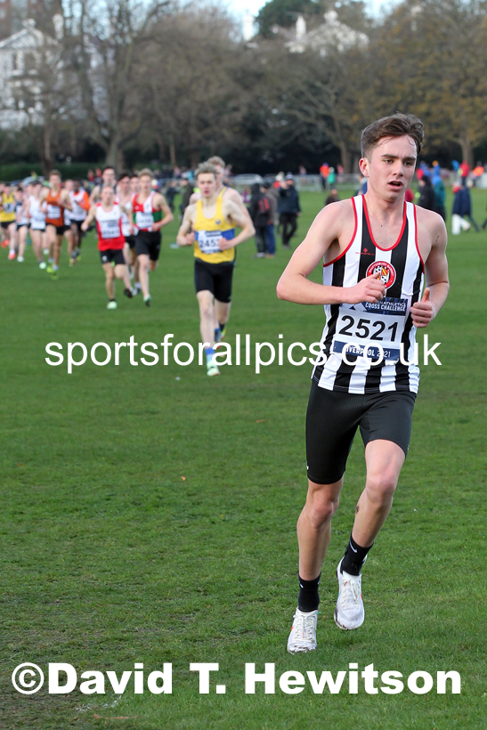 Mens under-20s, European Cross Country Championships Trials, Sefton Park, Liverpool. Photo: David T. Hewitson/Sports for All Pics